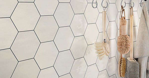 Banner hexagon tegels 