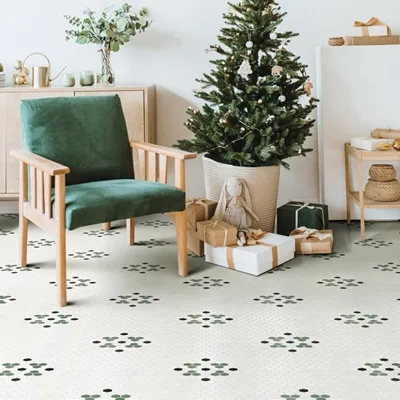 Retro mozaïek patroontegels met verfijnd patroon en karaktervolle uitstraling. Ideaal voor vloer of wand in keuken, badkamer of inkomhal en perfect voor een vintage of jaren 30 interieur. Ontdek de collectie in onze toonzaal in Ieper.