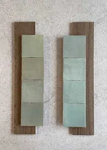 Kleine tegels 10x10cm van Marazzi in outlet bij Top Tegel 04 in West Vlaanderen. Kom langs voor meer aanbiedingen en promoties in keramische zelliges.