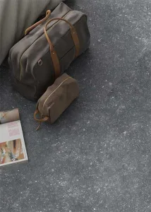 Tegel outlet: keramische blauwsteenlook 60x60x1cm | close up