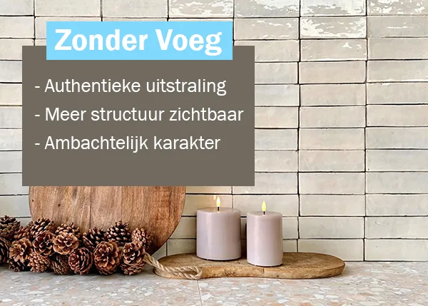 Rechthoekige bejmat zelliges zonder voegen plaatsen. Wat zijn de voordelen van zelliges plaatsen zonder voeg? 