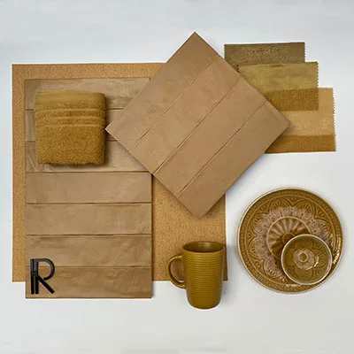 Revoir Paris Provence Caramel matte wandtegels brengen warme retro vibes in een Scandinavisch of modern interieur. De zachte karameltint zorgt voor rust, karakter en een tijdloze uitstraling.