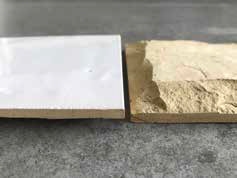 Hand gemaakte zelliges 10x10cm