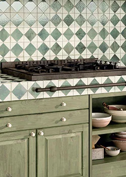 Outlet lot Peronda FS Arles Green 33x33. Voorgelijnde wandtegels met 10x10 look. Goedkope keramische wandtegels voor keuken, badkamer of toilet. Kom langs en ontdek onze loten en restpartijen in goedkope wandtegels.