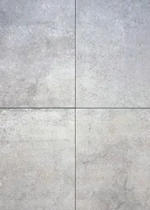 Grijze keramische betonlooktegels voor terras, oprit of tuinpad aan spotprijzen te koop in de tegel outlet van Top Tegel 04 in West Vlaanderen, Tussen Ieper, roeselare en kortrijk